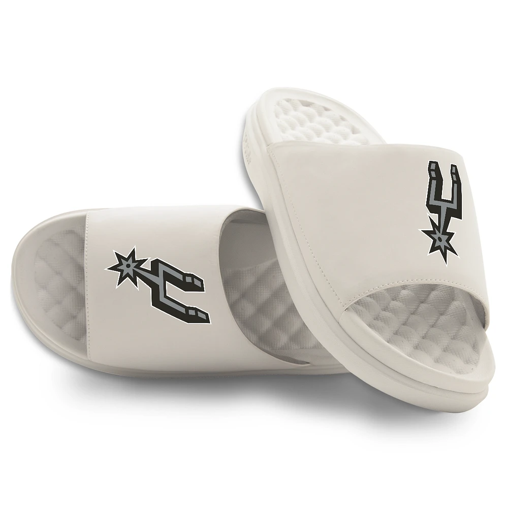 Youth ISlide Cream San Antonio Spurs Primary Motive Slide Sandals