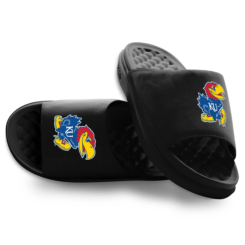 Youth ISlide Kansas Jayhawks Primary Motive Slide Sandals