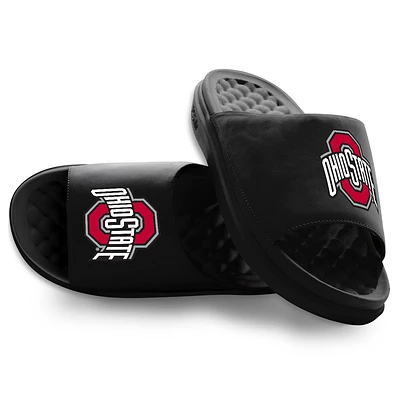 Youth ISlide Black Ohio State Buckeyes Primary Motive Slide Sandals