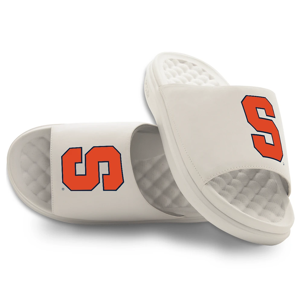 Youth ISlide Cream Syracuse Orange Primary Motive Slide Sandals