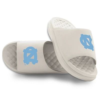 Youth ISlide Cream North Carolina Tar Heels Primary Motive Slide Sandals