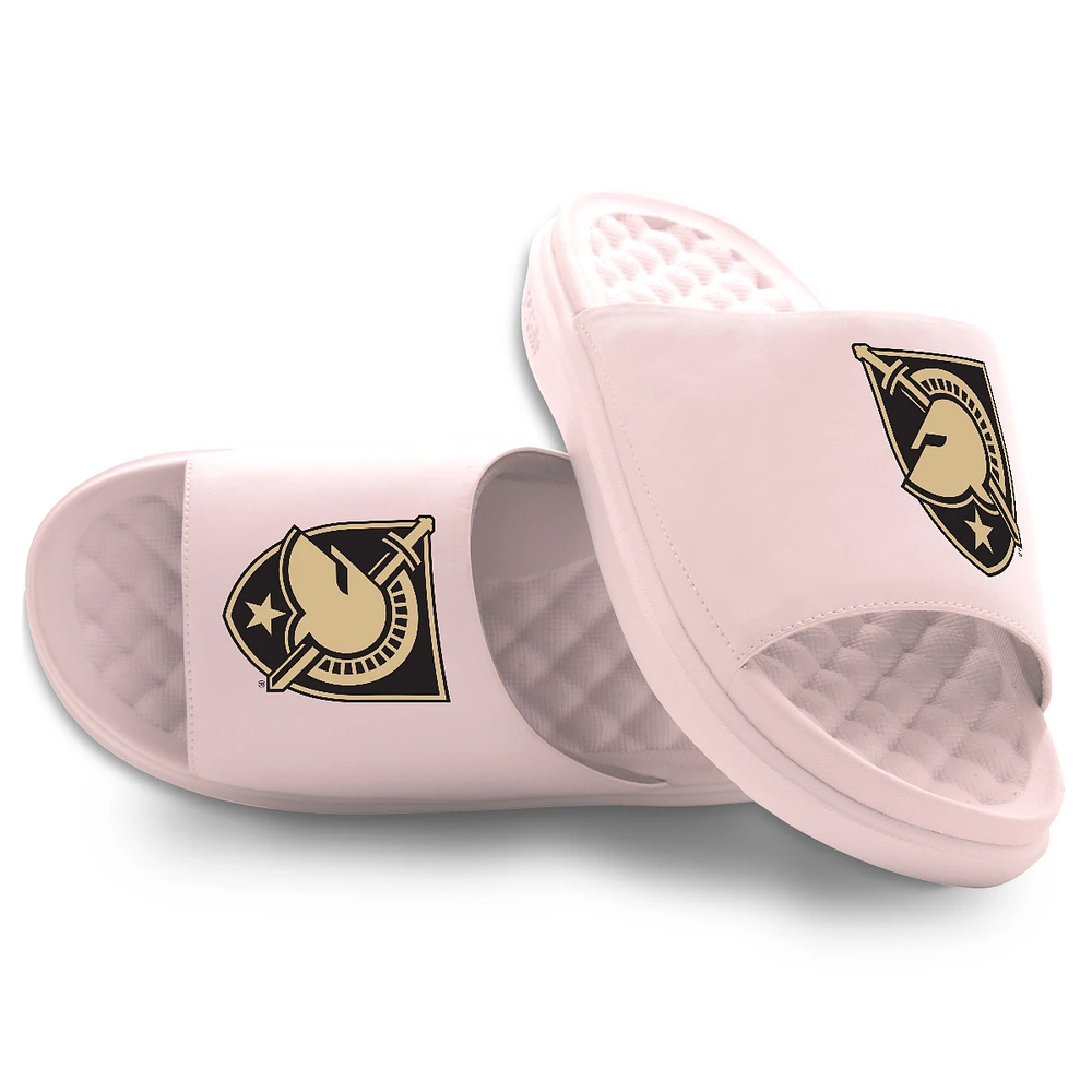 Youth ISlide Pink Army Black Knights Primary Motive Slide Sandals