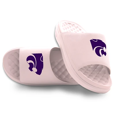 Youth ISlide Pink Kansas State Wildcats Primary Motive Slide Sandals