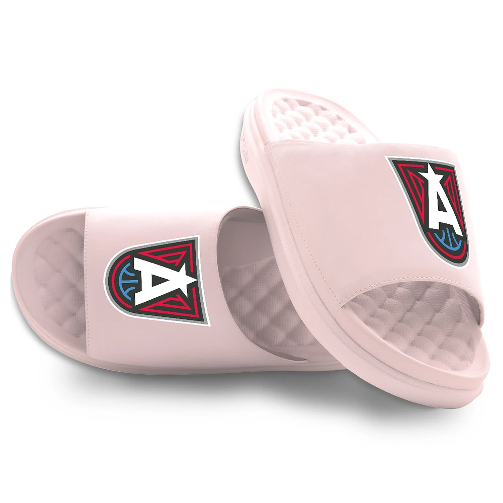 Youth ISlide Pink Atlanta Dream Primary Motive Slide Sandals