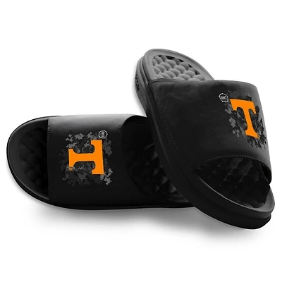 Youth ISlide Black Tennessee Volunteers Operation Hat Trick Motive Slide Sandals