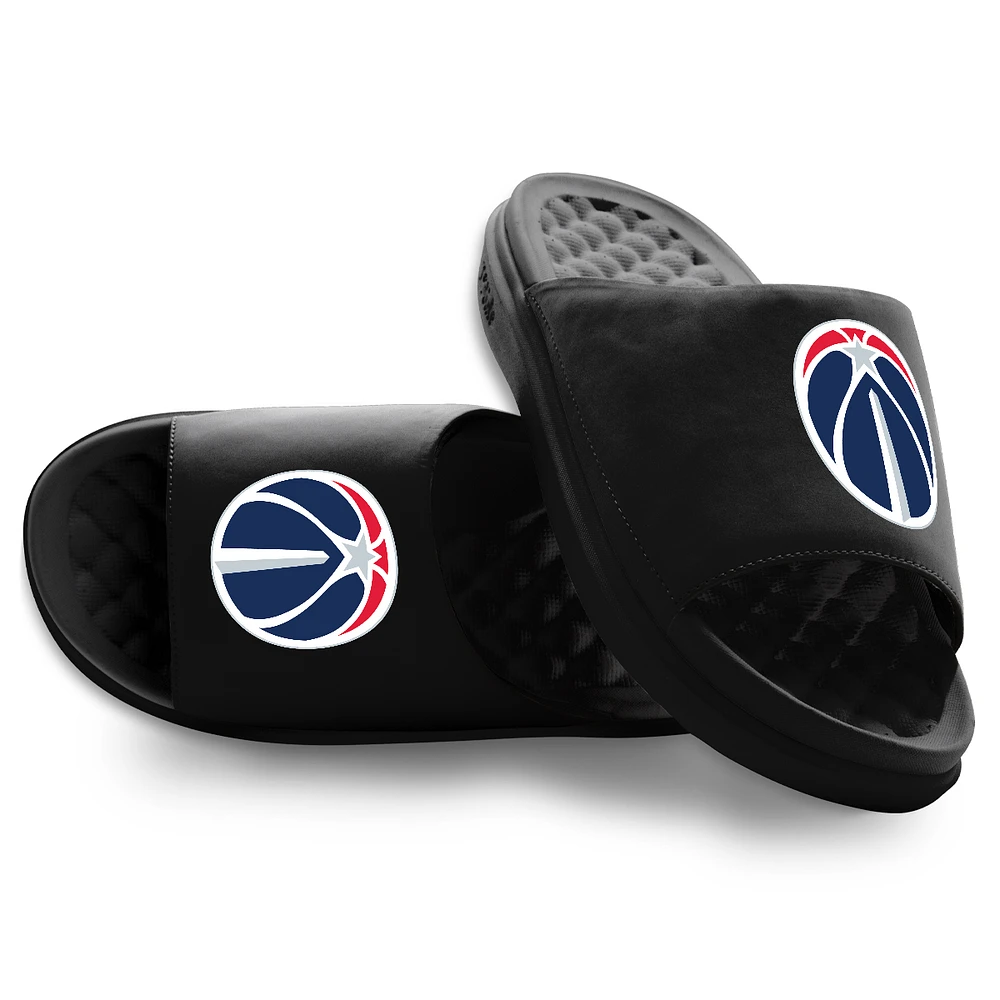 Unisex ISlide Black Washington Wizards Primary Motive Slide Sandals