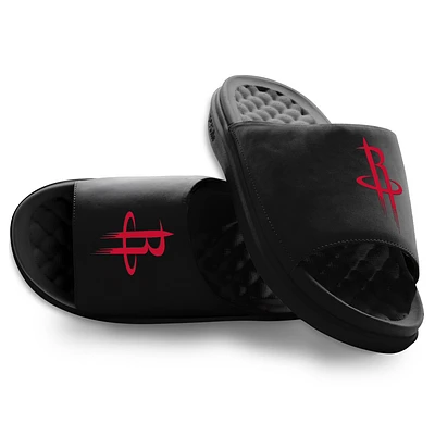 Unisex ISlide Black Houston Rockets Primary Motive Slide Sandals