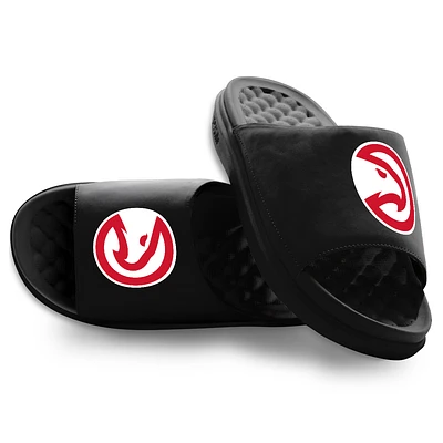 Unisex ISlide Black Atlanta Hawks Primary Motive Slide Sandals