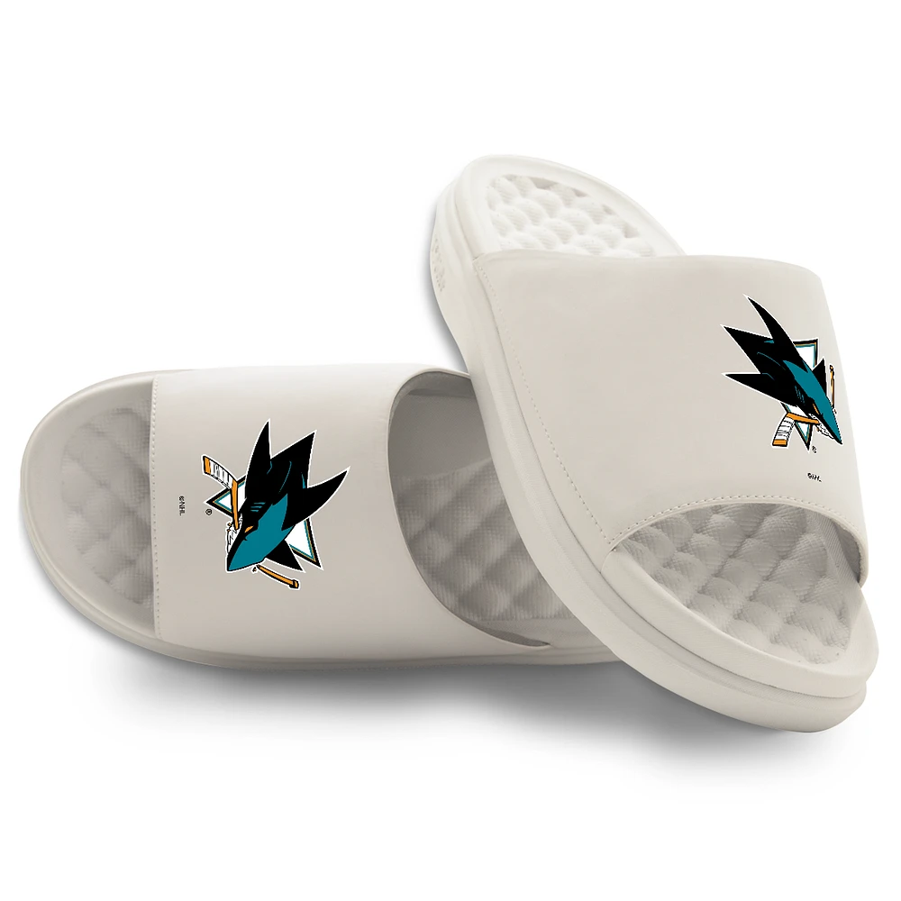 Unisex ISlide San Jose Sharks Primary Motive Slide Sandals