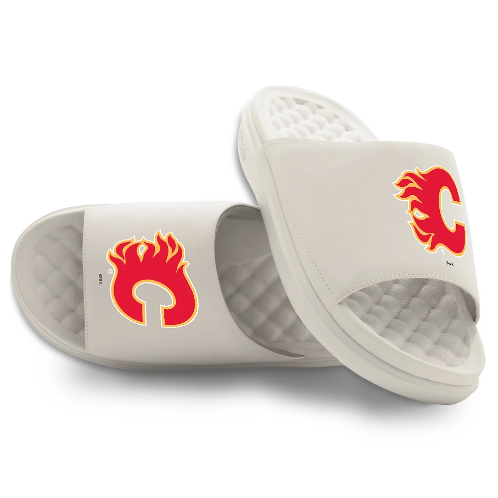 Unisex ISlide Calgary Flames Primary Motive Slide Sandals