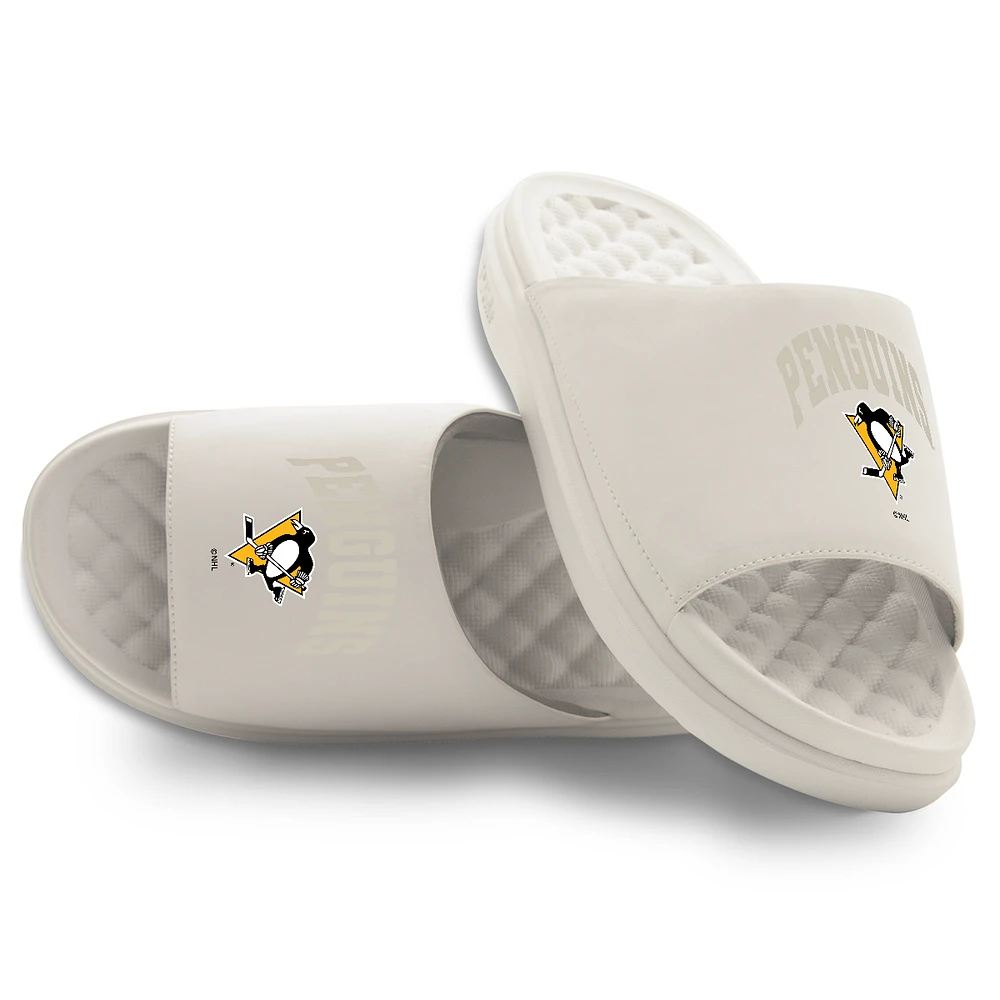 Unisex ISlide Pittsburgh Penguins Tonal Pop Motive Slide Sandals