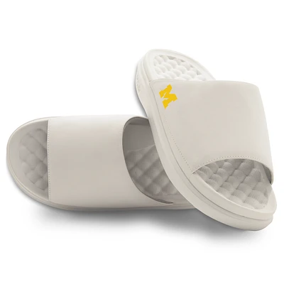 Unisex ISlide Michigan Wolverines Minimalistic Motive Slide Sandals