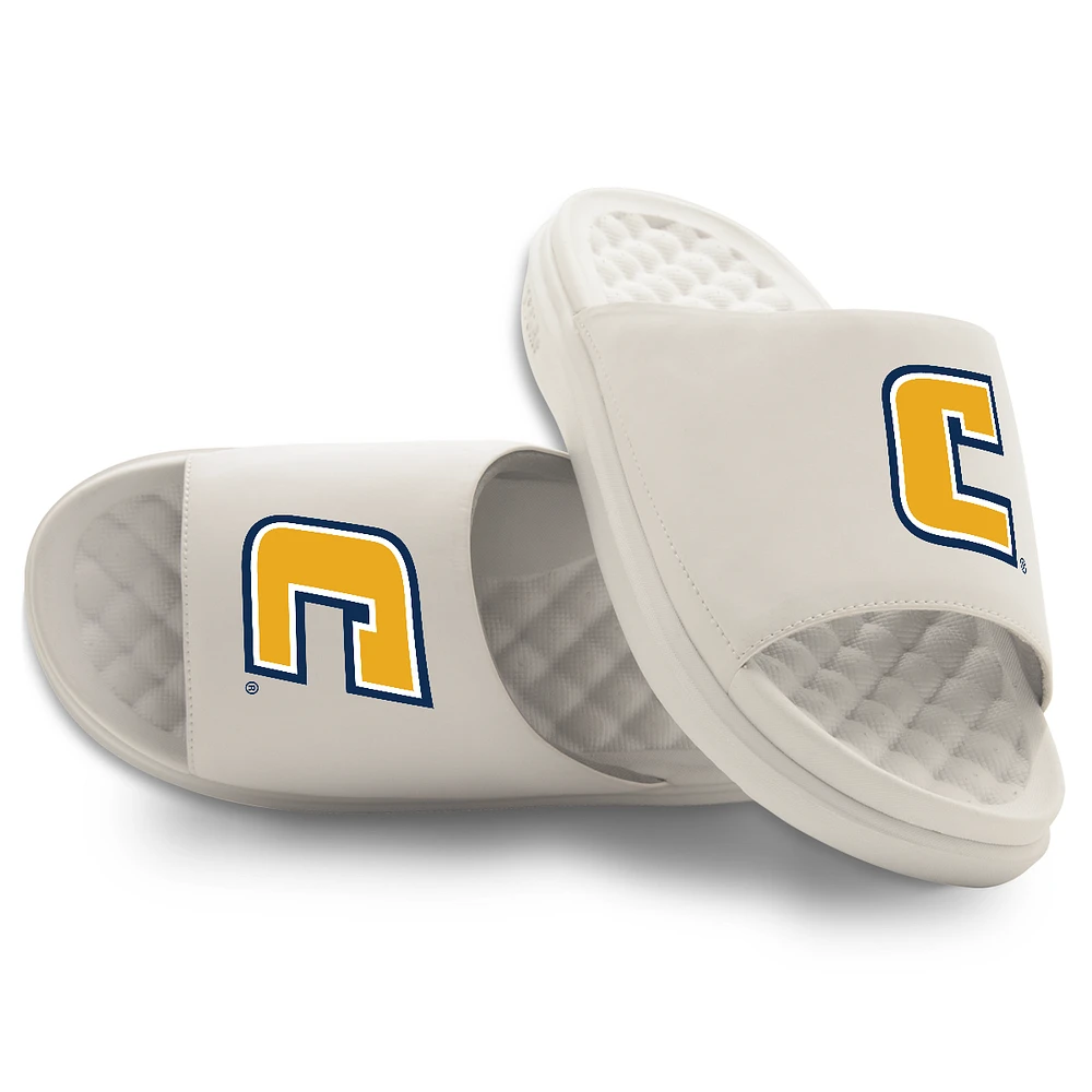 Unisex ISlide Cream Tennessee Chattanooga Mocs Primary Motive Slide Sandals