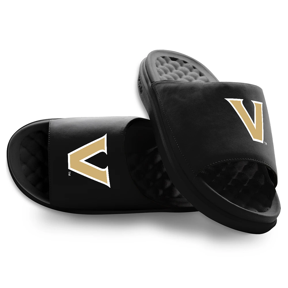 Unisex ISlide Black Vanderbilt Commodores Primary Motive Slide Sandals