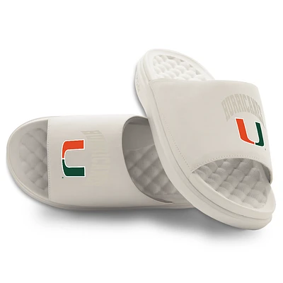 Unisex ISlide Miami Hurricanes Tonal Pop Motive Slide Sandals