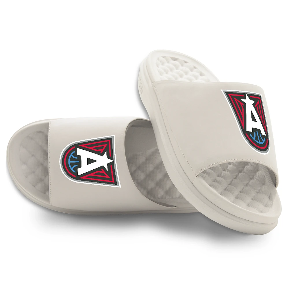 Unisex ISlide Cream Atlanta Dream Primary Motive Slide Sandals
