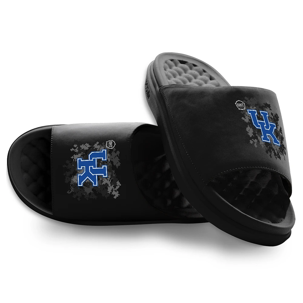 Unisex ISlide Black Kentucky Wildcats Motive Slide Sandals