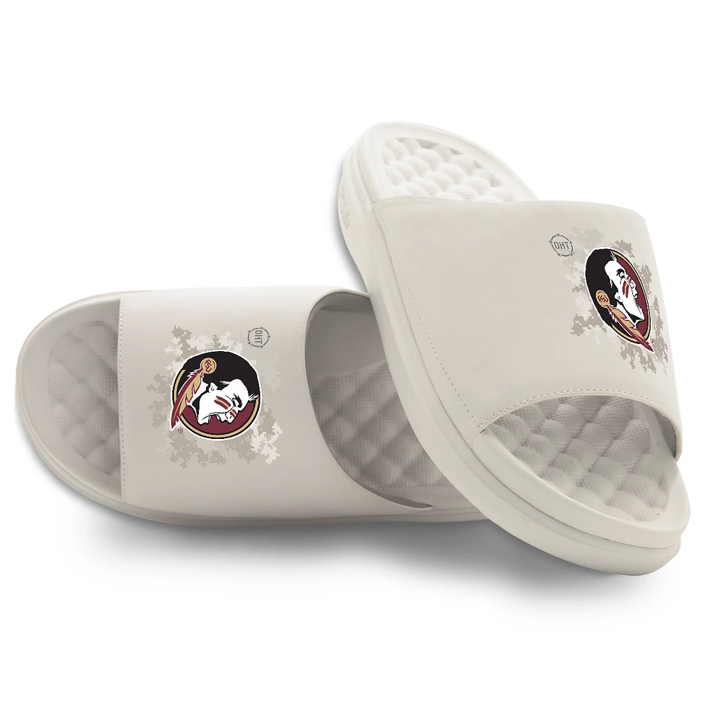 Unisex ISlide Cream Florida State Seminoles Motive Slide Sandals