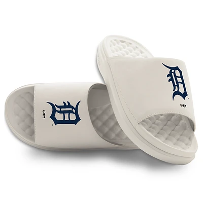 Unisex ISlide Cream Detroit Tigers Primary Motive Slide Sandals