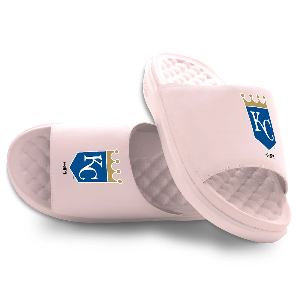 Unisex ISlide Pink Kansas City Royals Primary Motive Slide Sandals