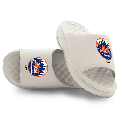 Unisex ISlide Cream New York Mets Primary Motive Slide Sandals