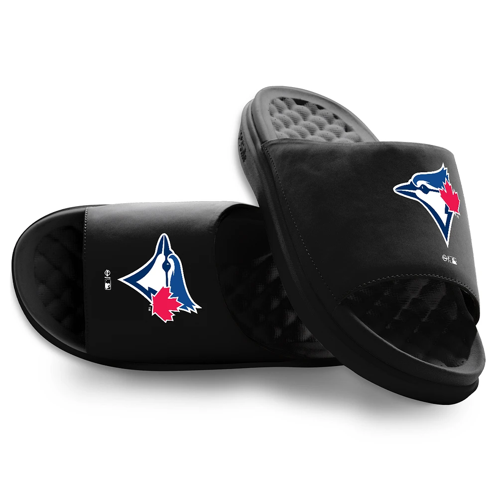 Unisex ISlide Black Toronto Blue Jays Primary Motive Slide Sandals