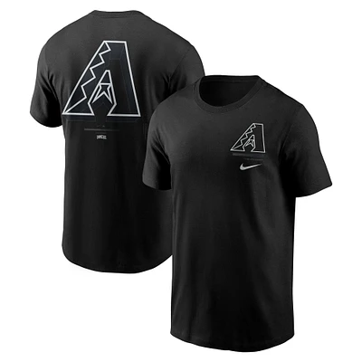 Men's Nike Black Arizona Diamondbacks Lights Out Bar Loading T-Shirt