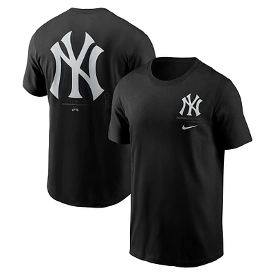 Men's Nike Black New York Yankees Lights Out Bar Loading T-Shirt