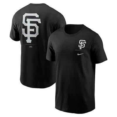 Men's Nike Black San Francisco Giants Lights Out Bar Loading T-Shirt