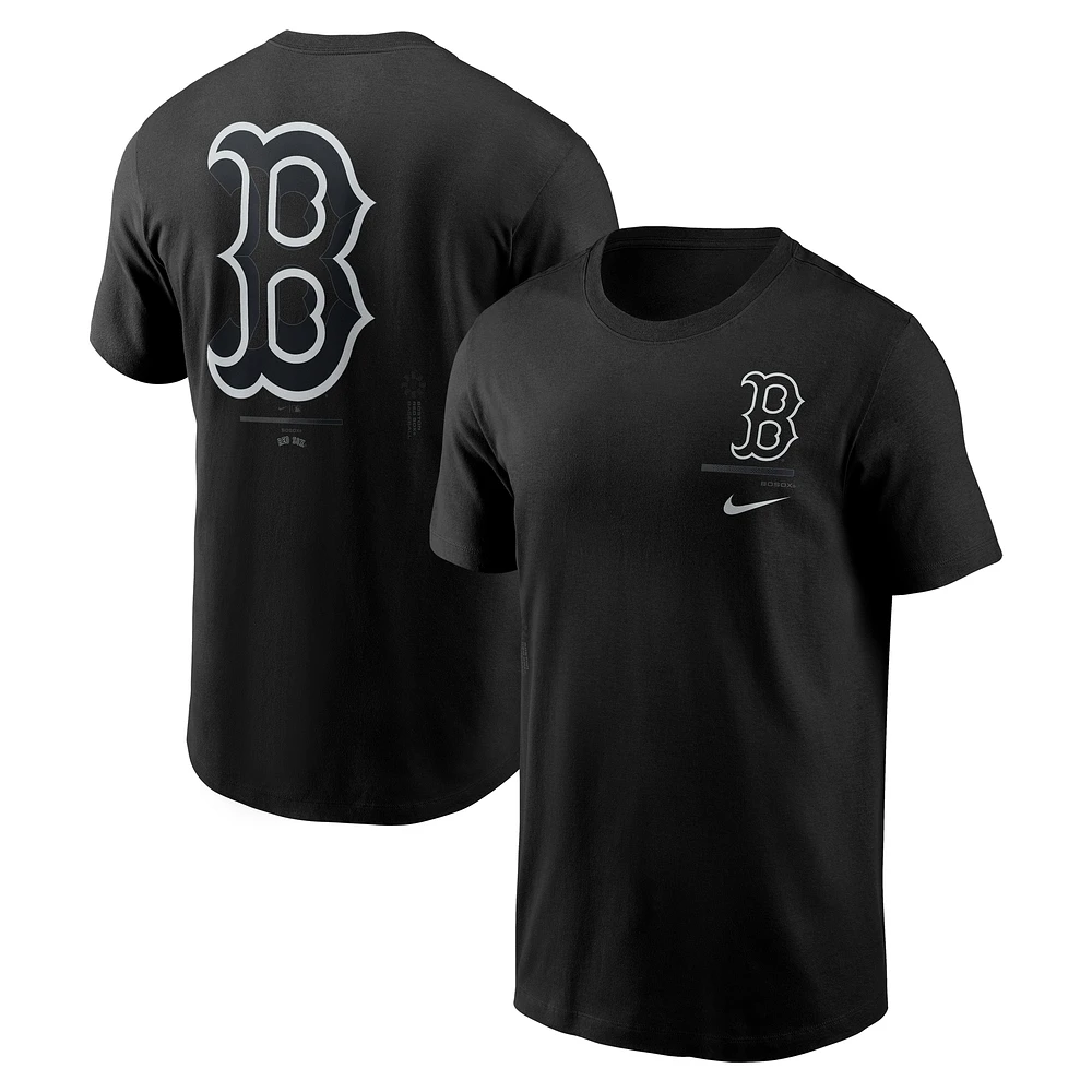 Men's Nike Black Boston Red Sox Bar Loading T-Shirt