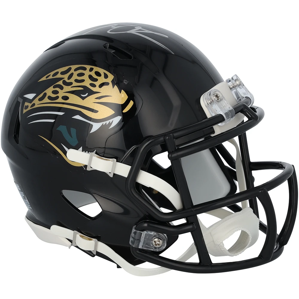 Trevor Lawrence Jacksonville Jaguars Autographed Riddell 1995-2012 Throwback Speed Mini Helmet