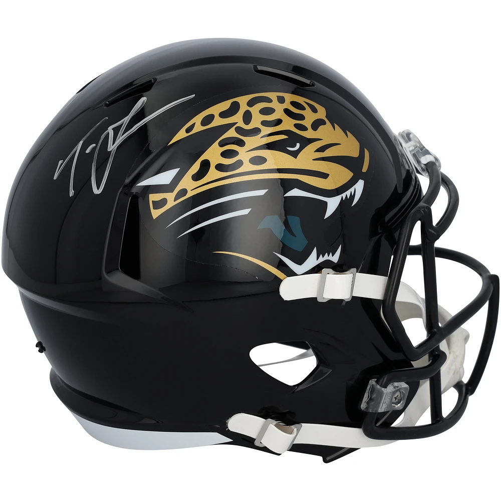 Trevor Lawrence Jacksonville Jaguars Autographed Riddell 1995-2012 Throwback Speed Replica Helmet