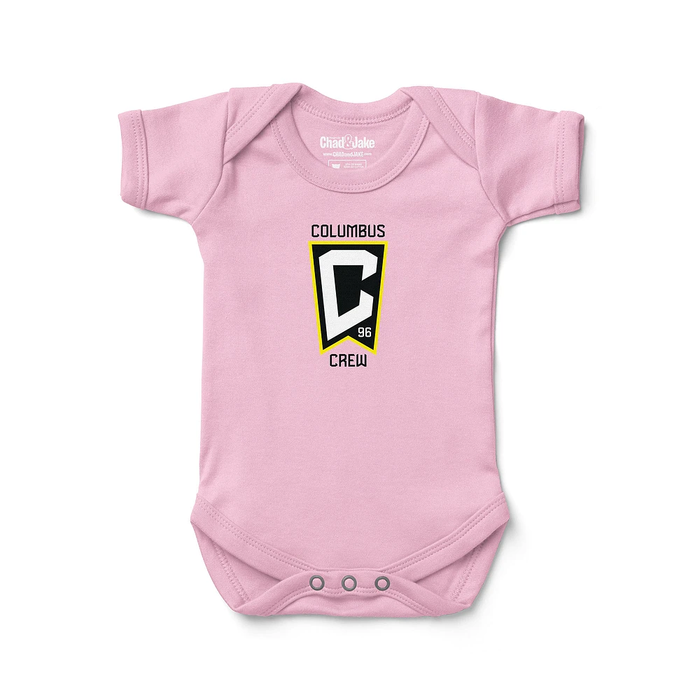 Infant Chad & Jake Pink Columbus Crew Bodysuit