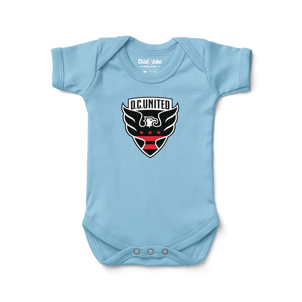 Infant Chad & Jake Light Blue D.C. United Bodysuit