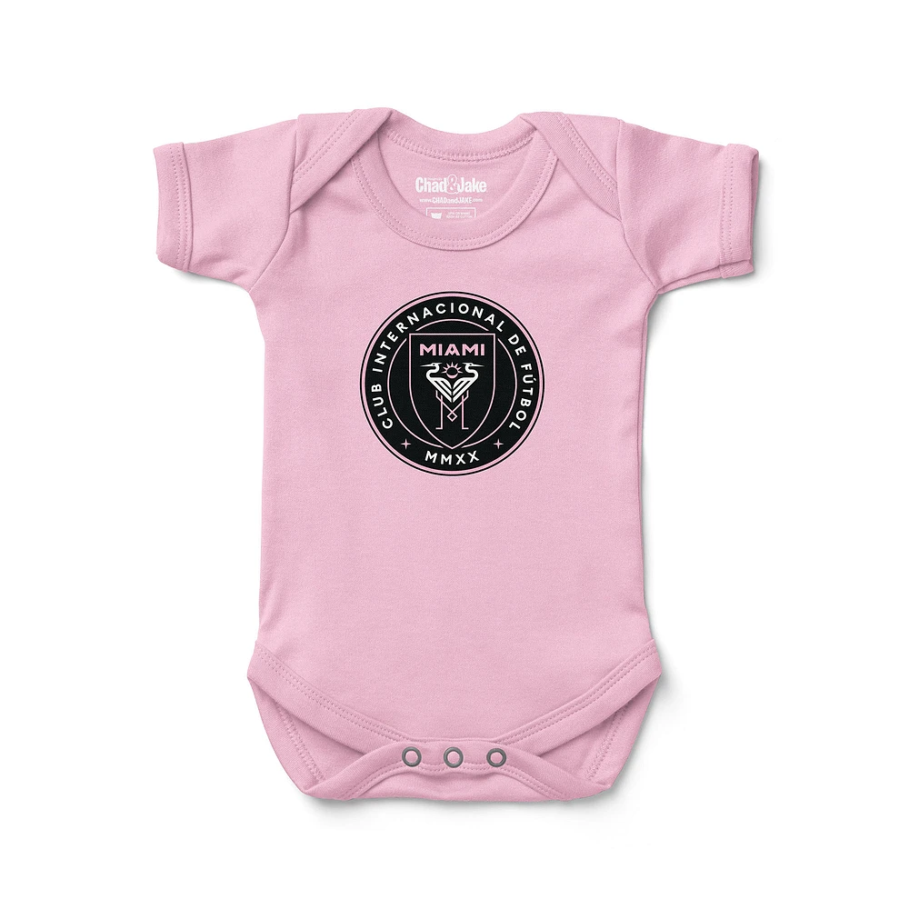 Infant Chad & Jake Pink Inter Miami CF Bodysuit