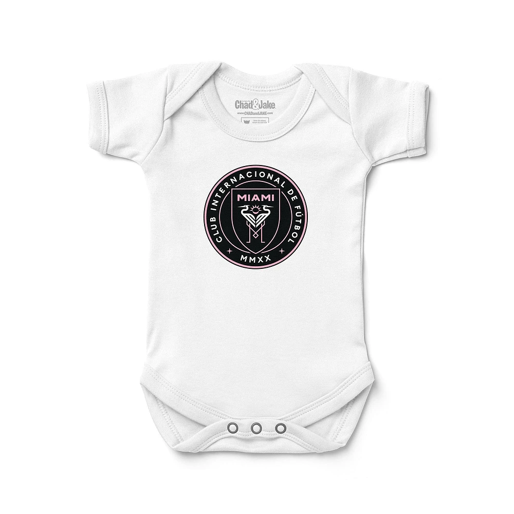 Infant Chad & Jake White Inter Miami CF Bodysuit