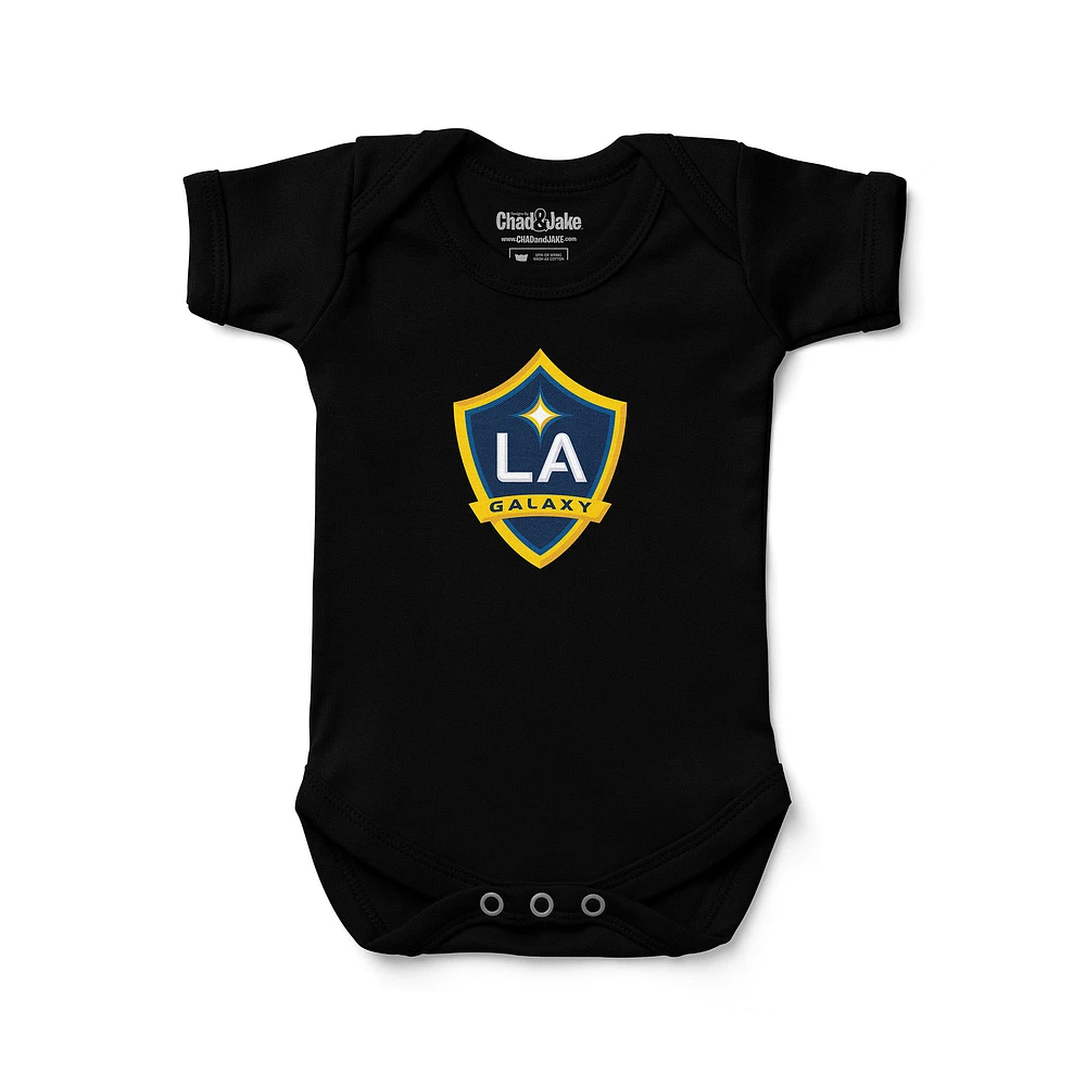 Infant Chad & Jake Black LA Galaxy Bodysuit
