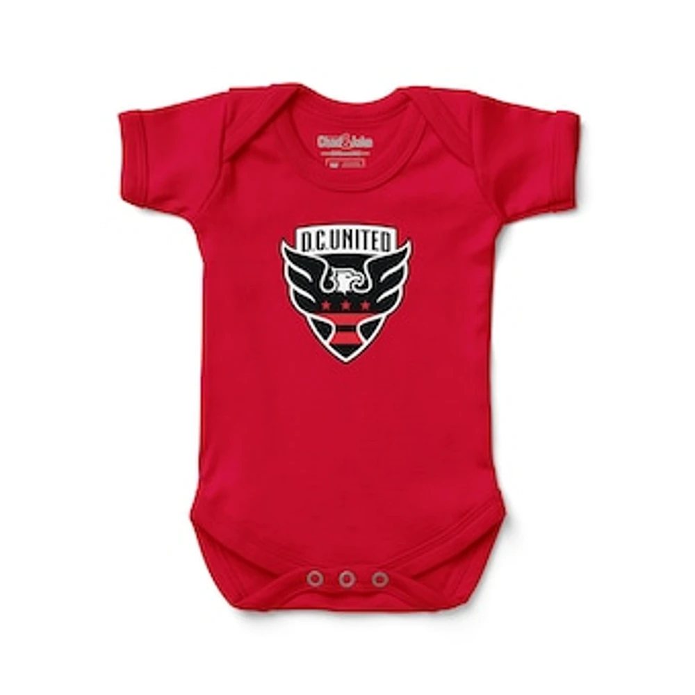 Infant Chad & Jake Red D.C. United Bodysuit