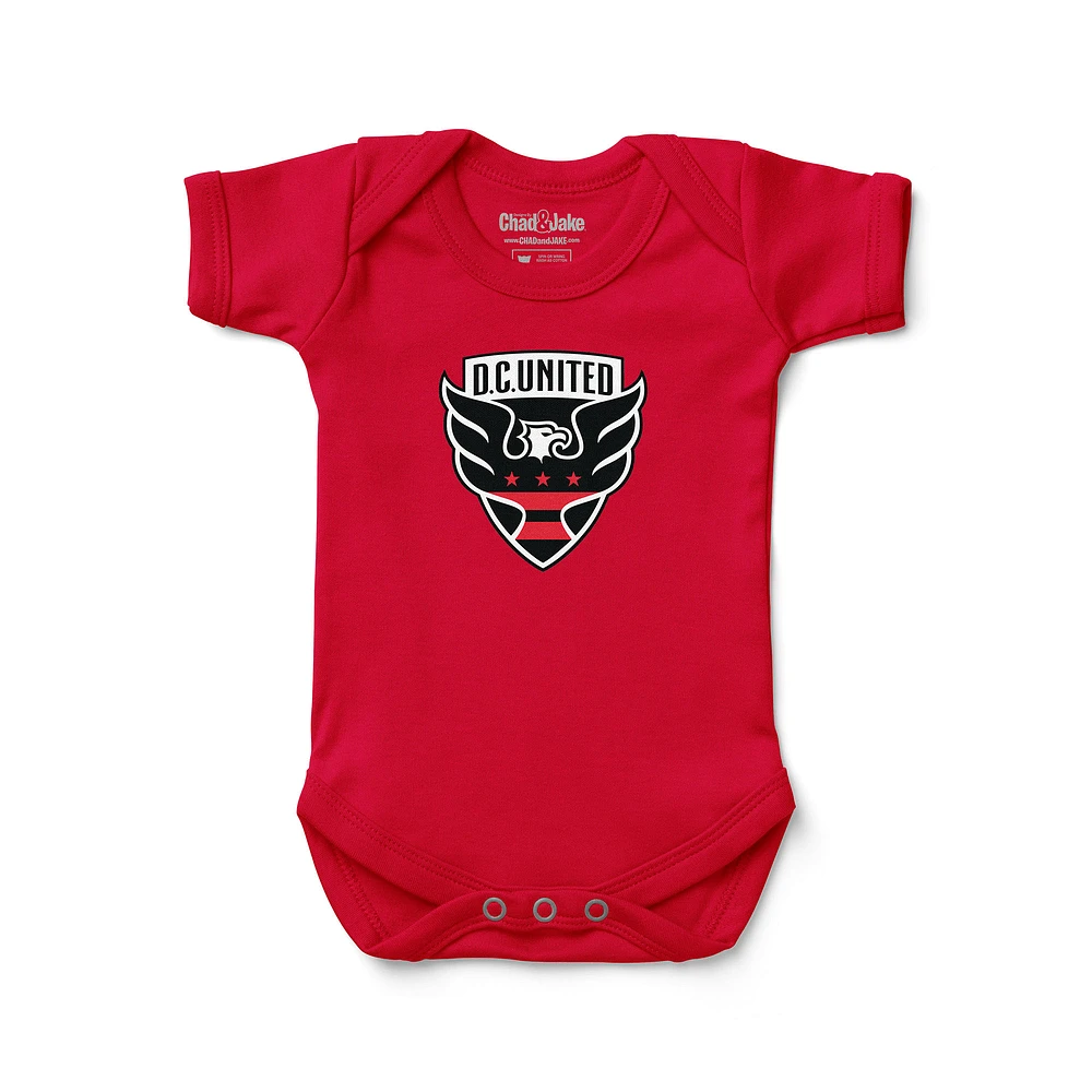 Infant Chad & Jake Red D.C. United Bodysuit