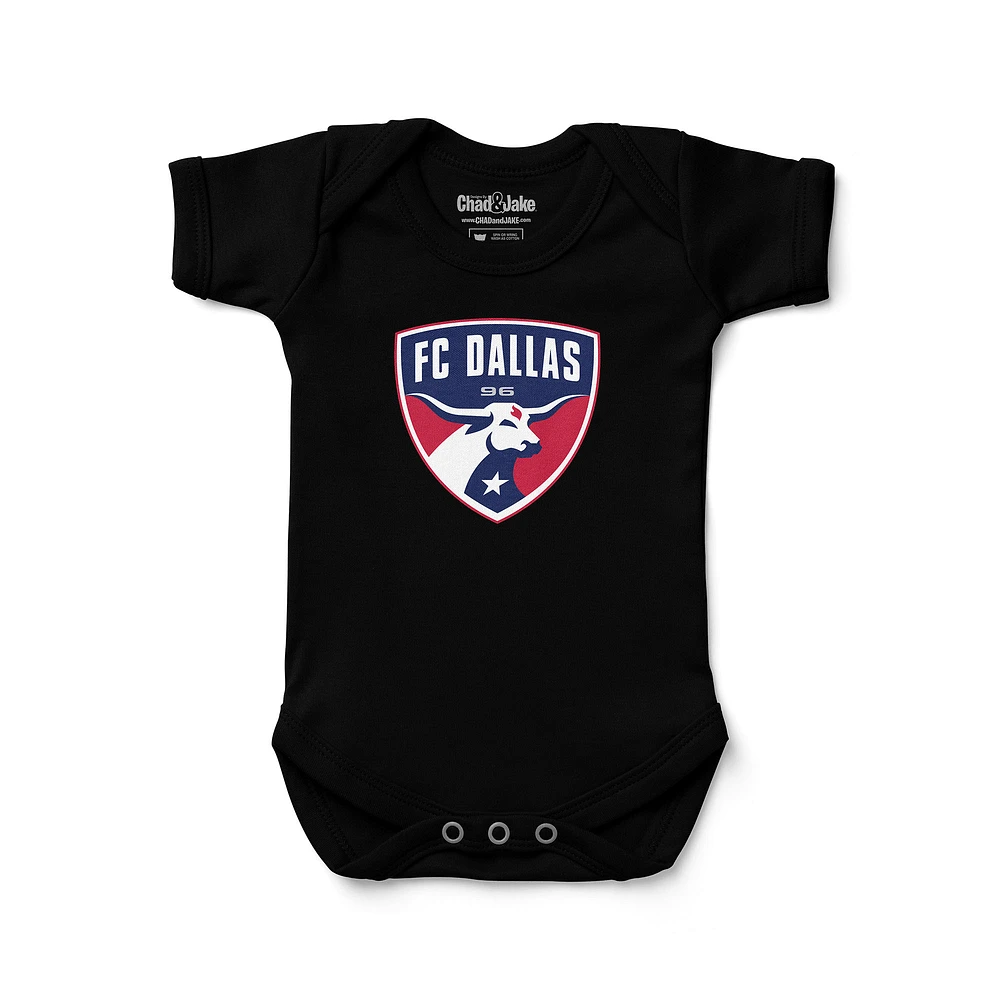 Infant Chad & Jake Black FC Dallas Bodysuit