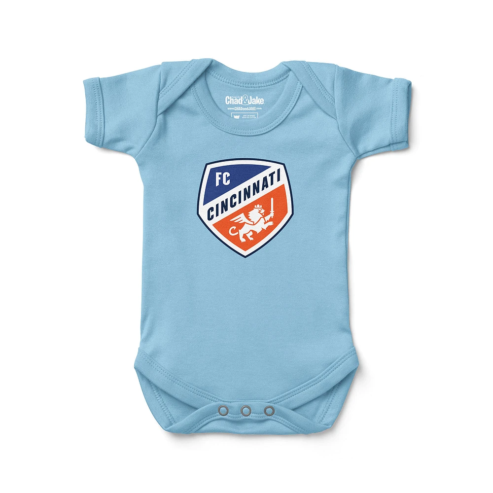 Infant Chad & Jake Light Blue FC Cincinnati Bodysuit