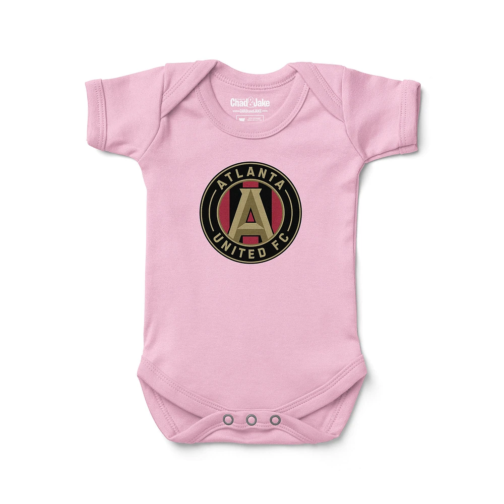 Infant Chad & Jake Pink Atlanta United FC Bodysuit