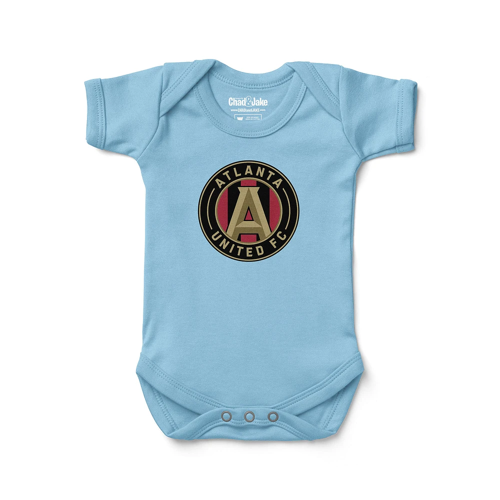 Infant Chad & Jake Light Blue Atlanta United FC Bodysuit