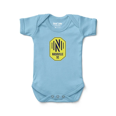 Infant Chad & Jake Light Blue Nashville SC Bodysuit