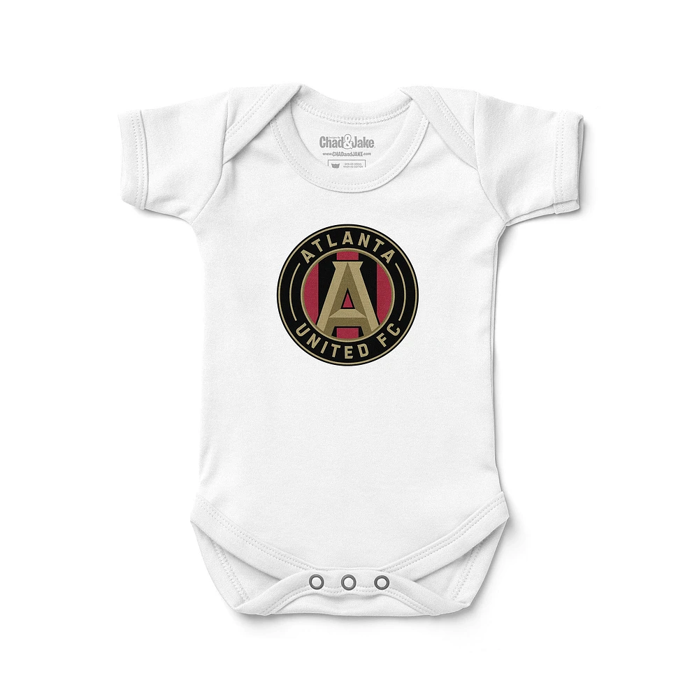 Infant Chad & Jake White Atlanta United FC Bodysuit