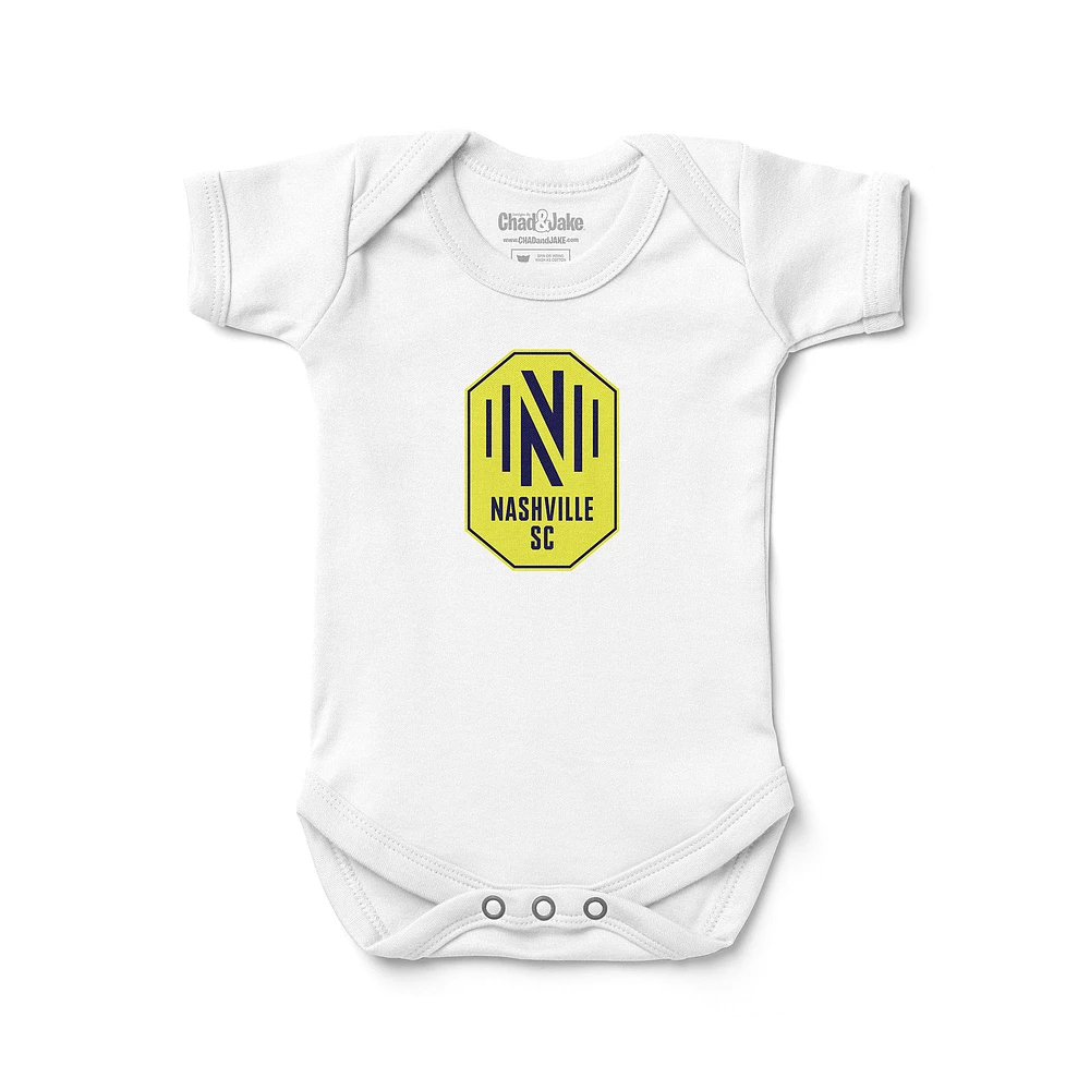Infant Chad & Jake White Nashville SC Bodysuit