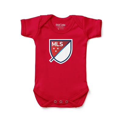 Infant Chad & Jake Red MLS Bodysuit