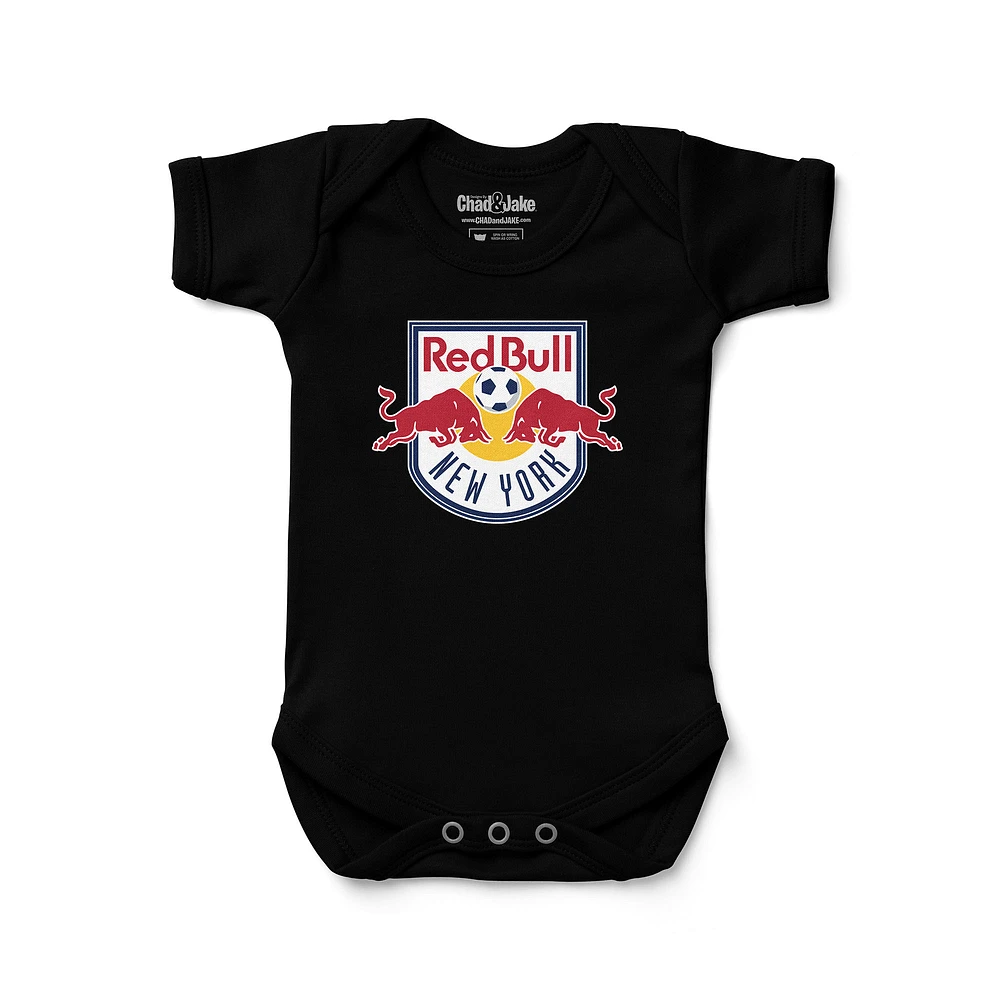 Infant Chad & Jake Black New York Red Bulls Bodysuit