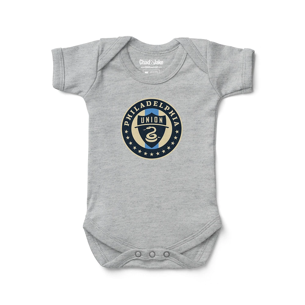 Infant Chad & Jake Heather Gray Philadelphia Union Bodysuit