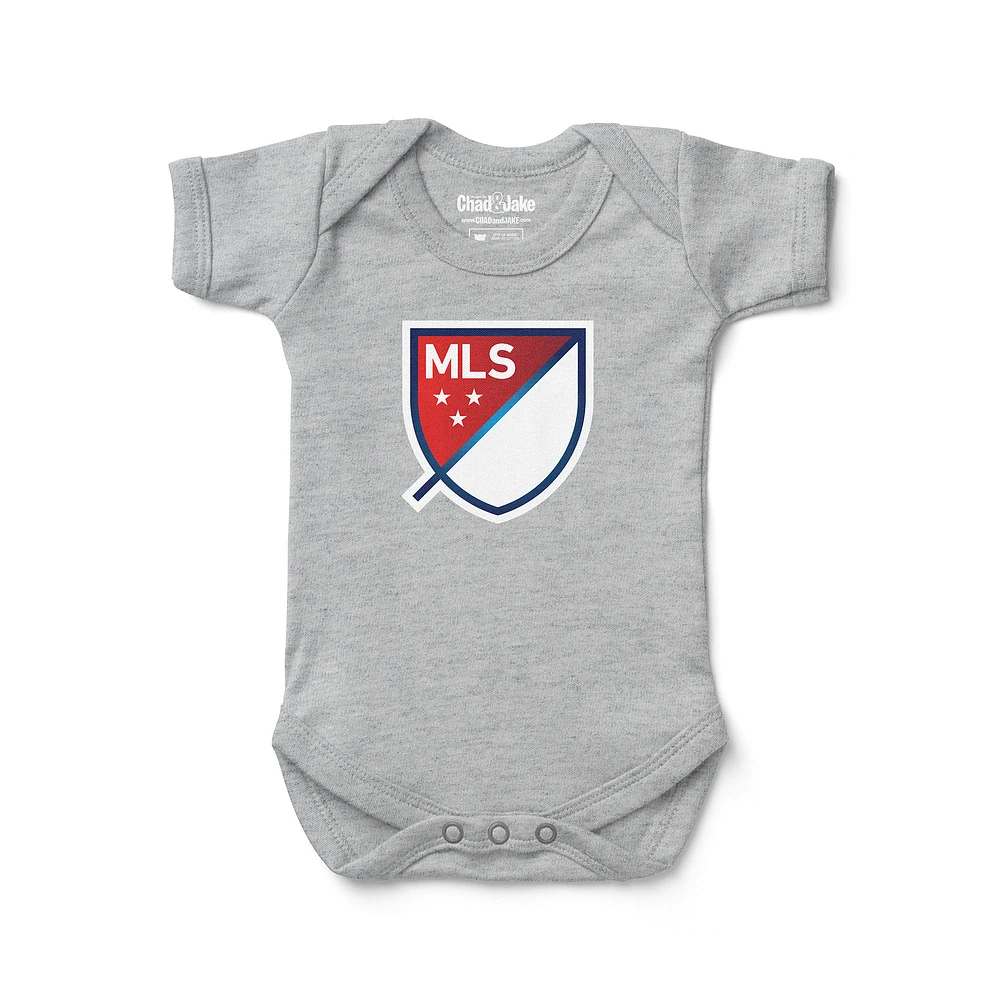 Infant Chad & Jake Heather Gray MLS Bodysuit